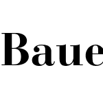 Bauer Bodoni LT