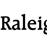 Raleigh BT DemiBold