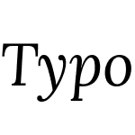 TypoPRO Lora