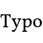 TypoPRO Vollkorn