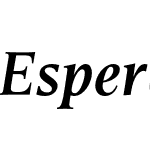 EsperantoSemiBold