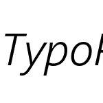 TypoPRO Webly Sleek