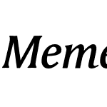 MementoSemiBold