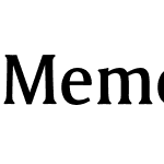 MementoSemiBold