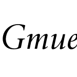 Gmuender Antiqua Pro