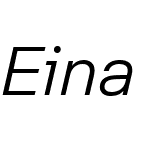 Eina04W01-RegularItalic