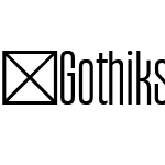 GothiksCondensed-Light