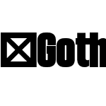 Gothiks-Black