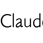 Claude Sans