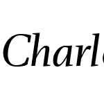 Charlotte Book Italic