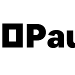 PaulGrotesk-Black