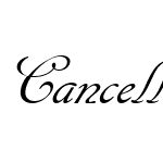 Cancellaresca Script