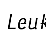 Leuk-Italic