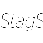 Stag Sans LCG