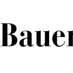 Bauer Bodoni LT