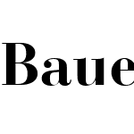 Bauer Bodoni LT