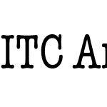 ITC American Typewriter LT