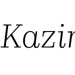 Kazimir Text