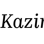 Kazimir Text