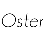 OstendeExtraLightObliqueSansW01-XLt