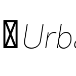 Urbani-ThinItalic