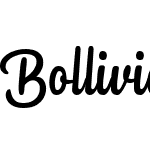 Bollivia Script Free Personal