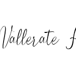 Vallerate Free Personal Use