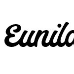 Eunila Script Free Personal Use