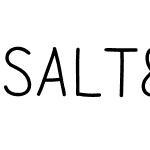 Salt & Pepper San Serif SmBold