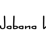 JabanaW05-ExtraWideBold