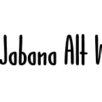 JabanaAltW05-Bold