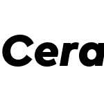 CeraPROW03-BlackItalic