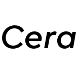 CeraPROW03-MediumItalic