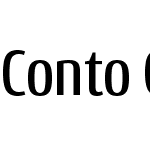 ContoCondensedW05-Medium