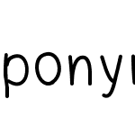 ponyrain