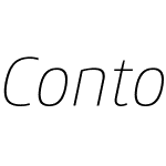 ContoW03-ThinItalic
