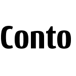 ContoCondensedW00-ExBold