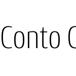 ContoCondensedW00-ExLight