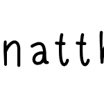 natthitaaafont