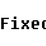 Fixedsys Excelsior 3.01-L2