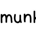 munkminkfont