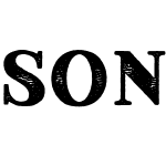 Sonder Serif Bold Rough
