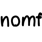 nomfonts