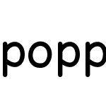 poppyfont