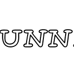 unnamedfont