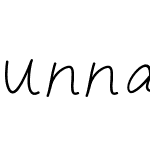 unnamedfont