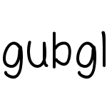 gubglamfont