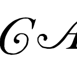 Caslon Initials