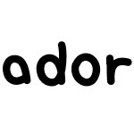 adorablemvfont2