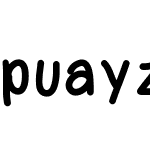 puayzzfont